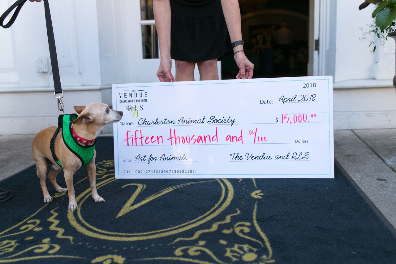 Vendue Animal Society check